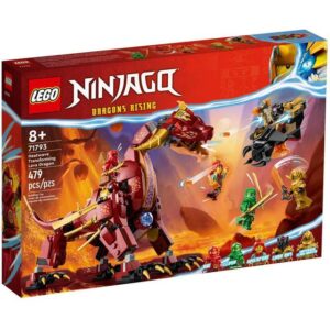 LEGO Ninjago 71793 Il Drago di Lava Trasformabile: Ondata di Calore.